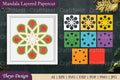 Mandala Layered Papercut SVG Bundle