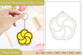Flower Keychain SVG Bundle