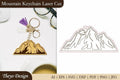 Mountain Key Chain SVG Bundle