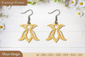 Flower Earrings SVG Bundle