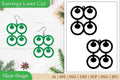 Earrings Laser Cut SVG Bundle