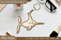 Cute Sea Animal Keychain SVG Bundle