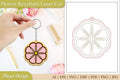 Flower Keychain SVG Bundle