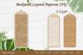 Bookmarks Layered Papercut SVG Bundle