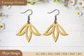 Flower Earrings SVG Bundle