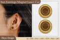 Earrings Magnet from Earrings Magnet SVG