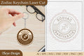 Zodiac Keychain SVG Bundle Collection
