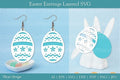 Easter Egg Earrings SVG Bundle