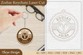 Zodiac Keychain SVG Bundle