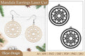 Earrings Mandala SVG Bundle