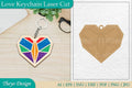 From Love Keychain SVG Bundle