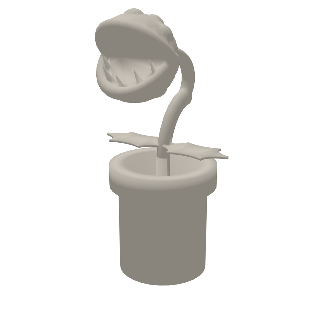 Plant 3D Print STL File