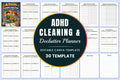 Adhd Cleaning Declutter Planner