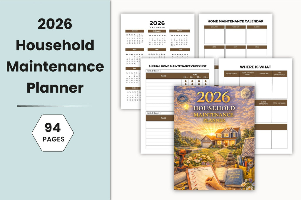Household Maintenance Planner
