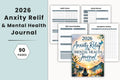Anxiety Relief Mental Health Journal