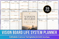 Vision Board Life System Planner