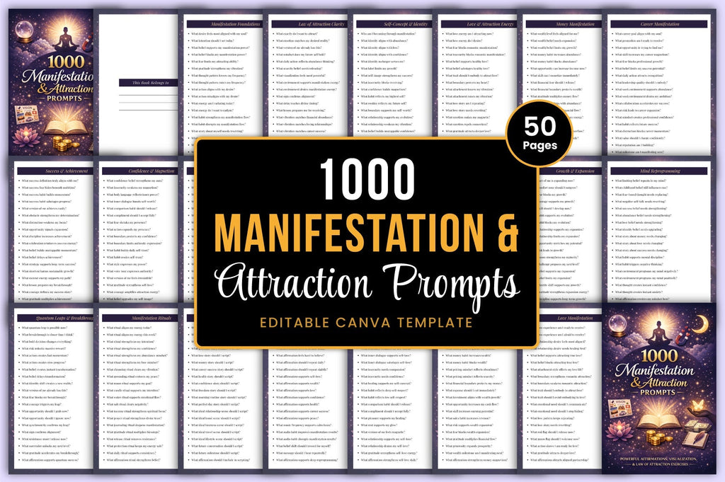 Manifestation Attraction Prompts
