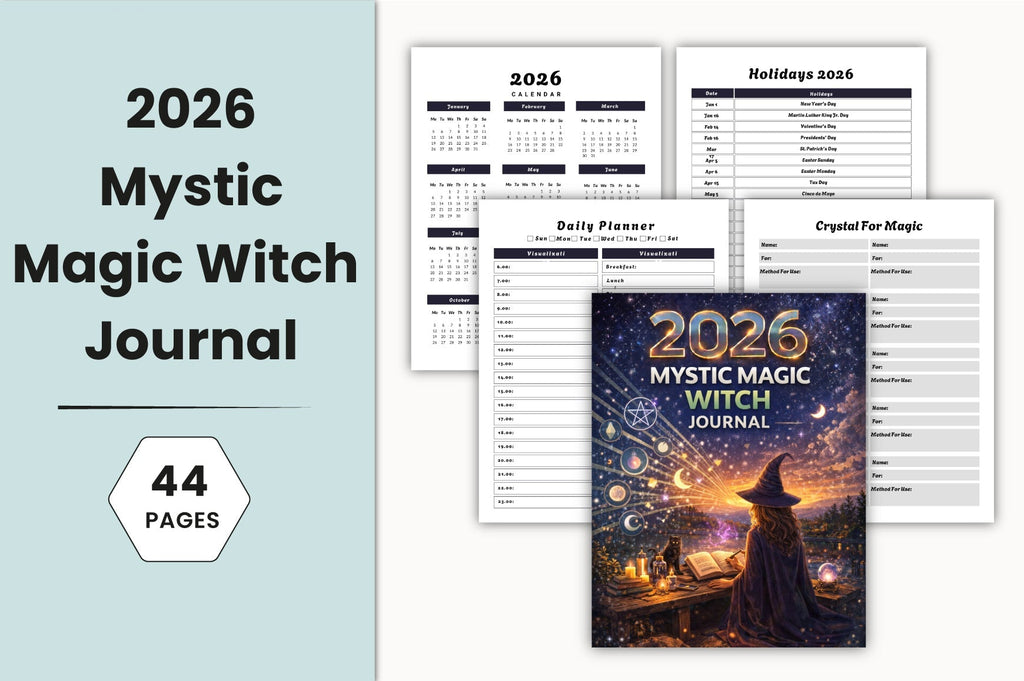 Mystic Magic Witch Journal