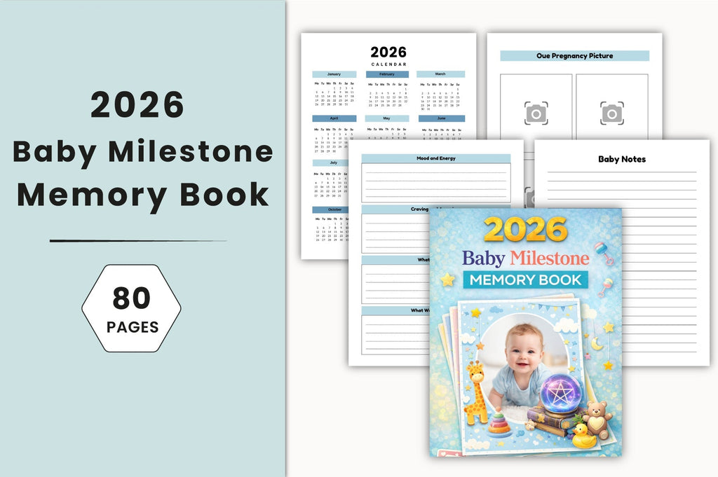 Baby Milestone Memory Planner