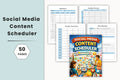 Social Media Content Scheduler Planner