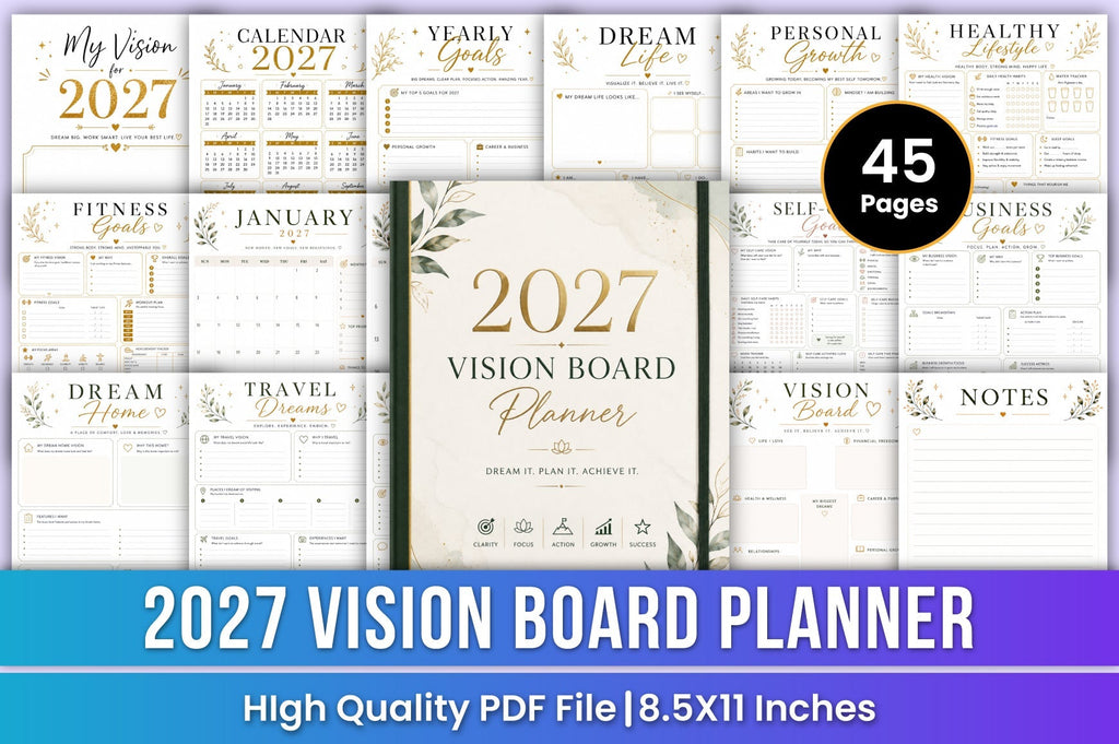 Vision Board Planner