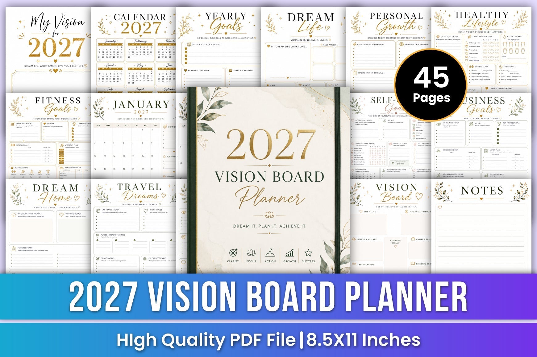 Vision Board Planner