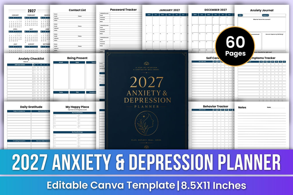 Anxiety Depression Planner