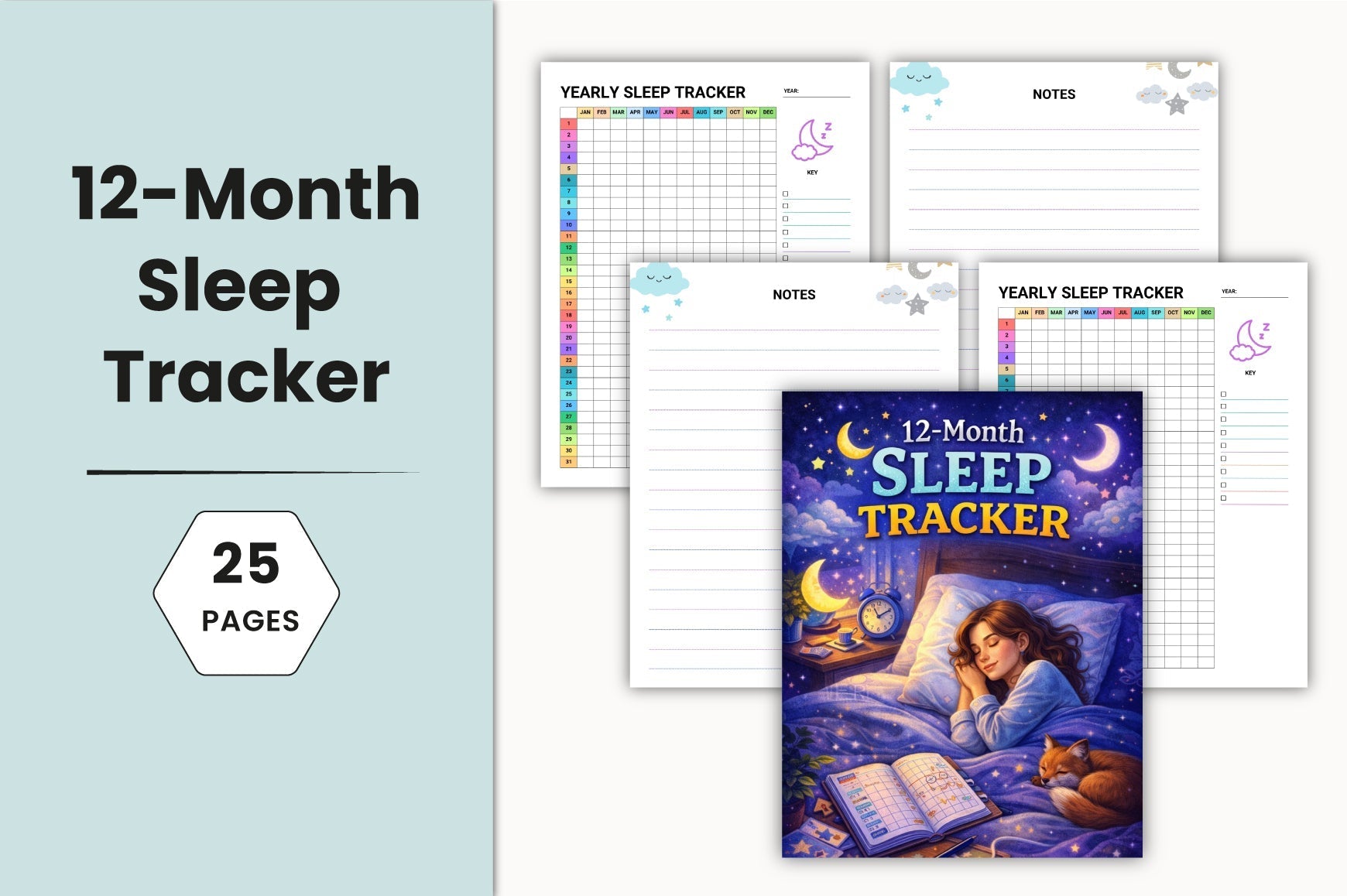 Monthly Sleep Planner