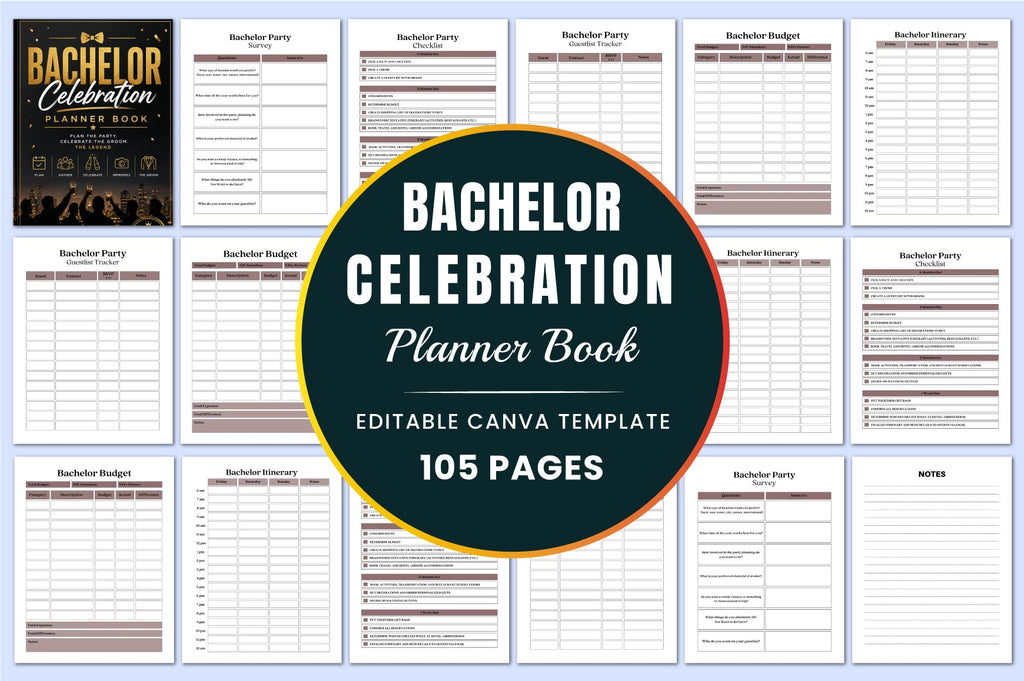 Bachelor Celebration Planner
