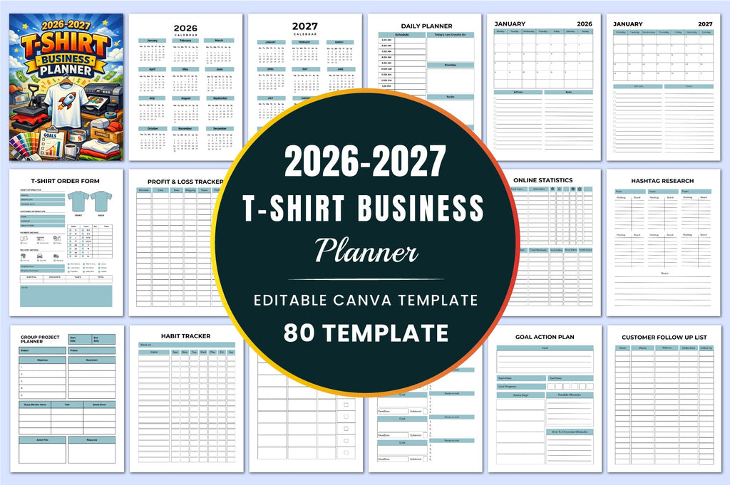 Shirt Business Planner