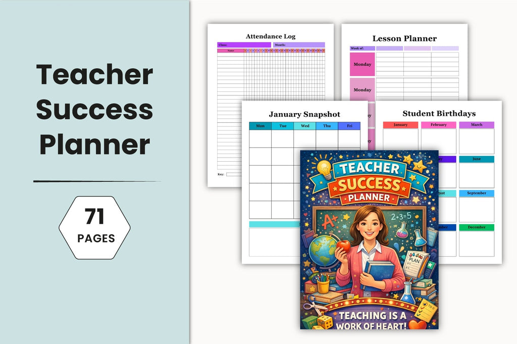 Teacher Success Planner: Optimize Your Teaching Strategy
