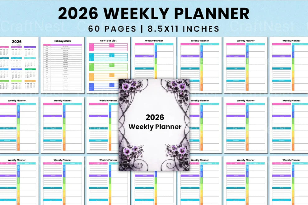 Weekly Planner Template