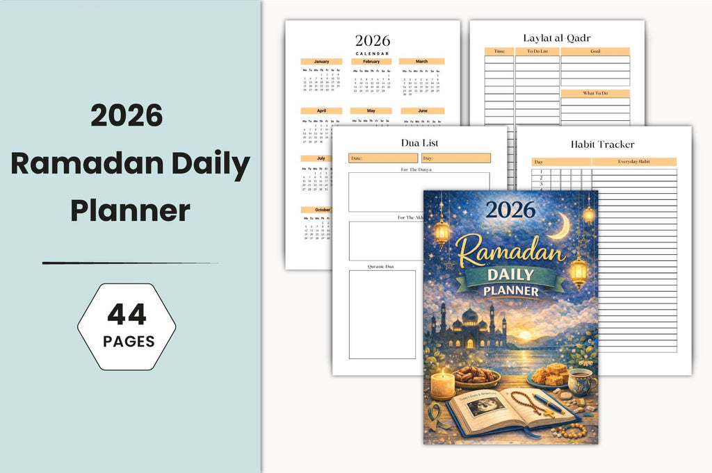 Ramadan Daily Planner