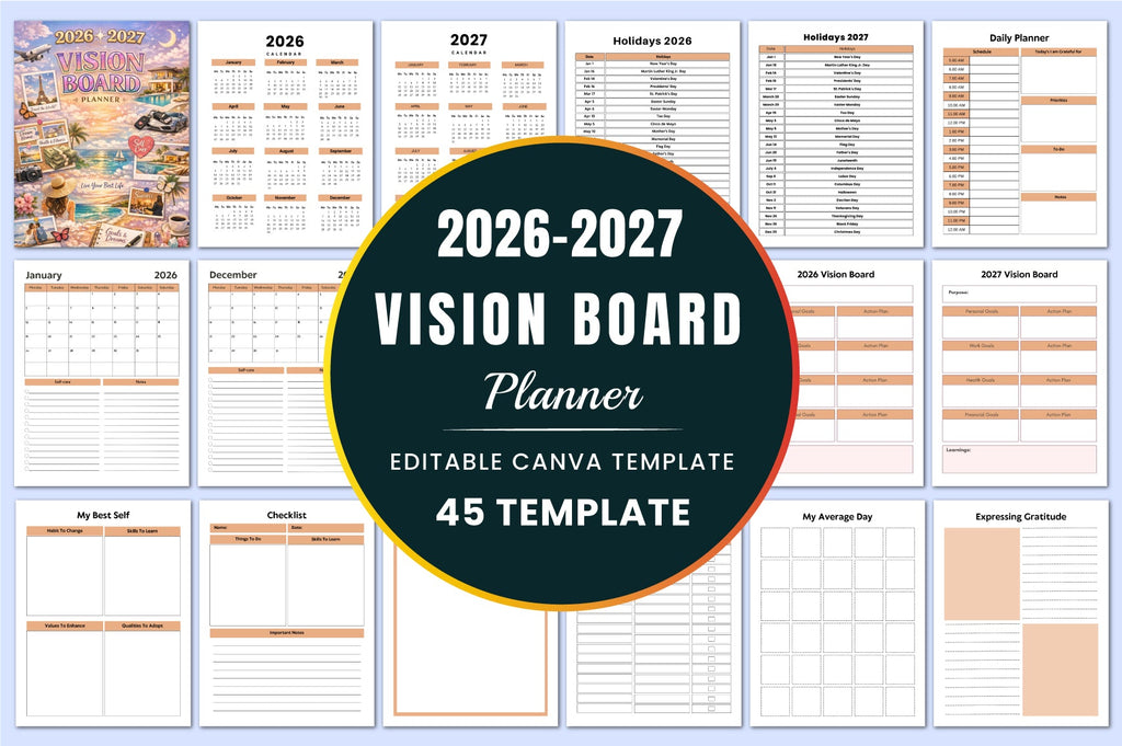 Vision Board Planner