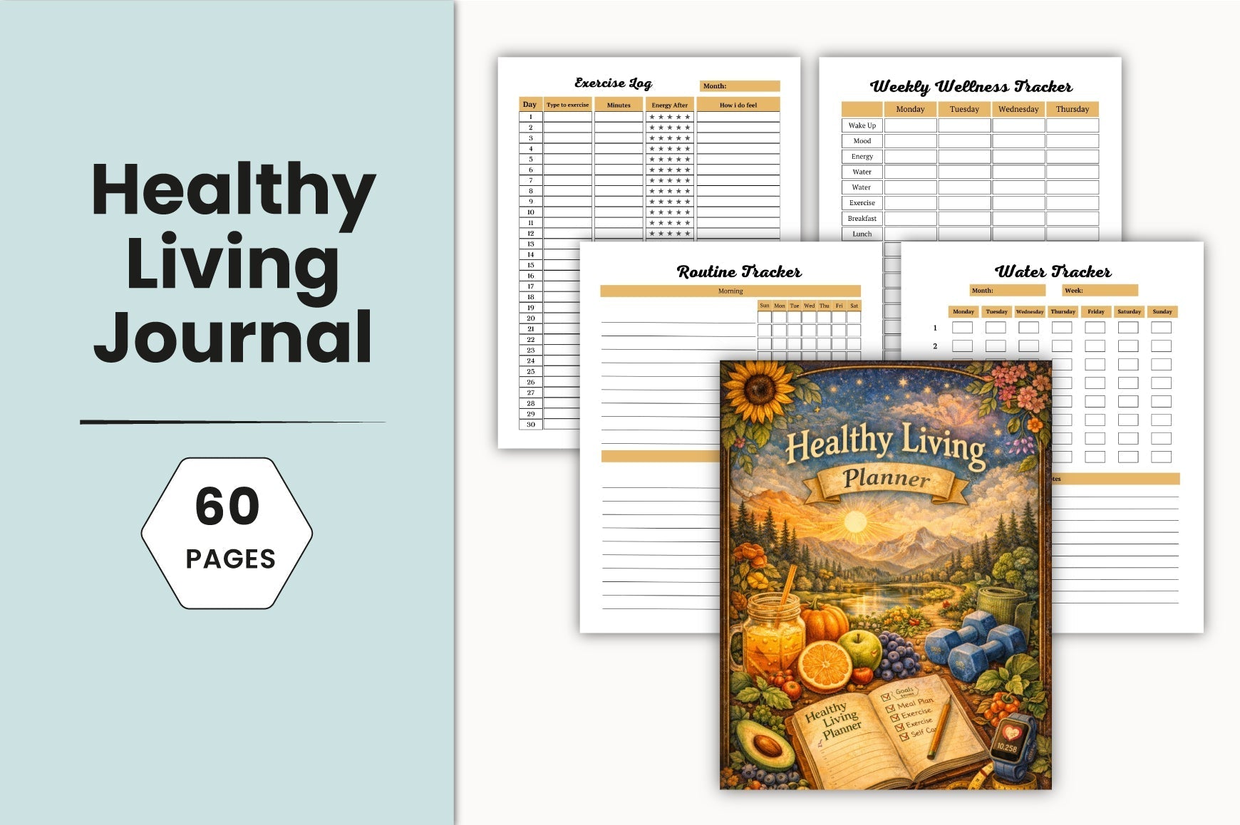 Healthy Living Planner