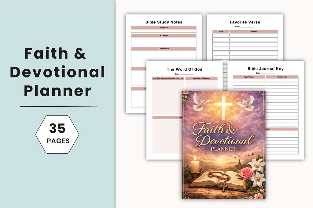 Faith Devotional Planner