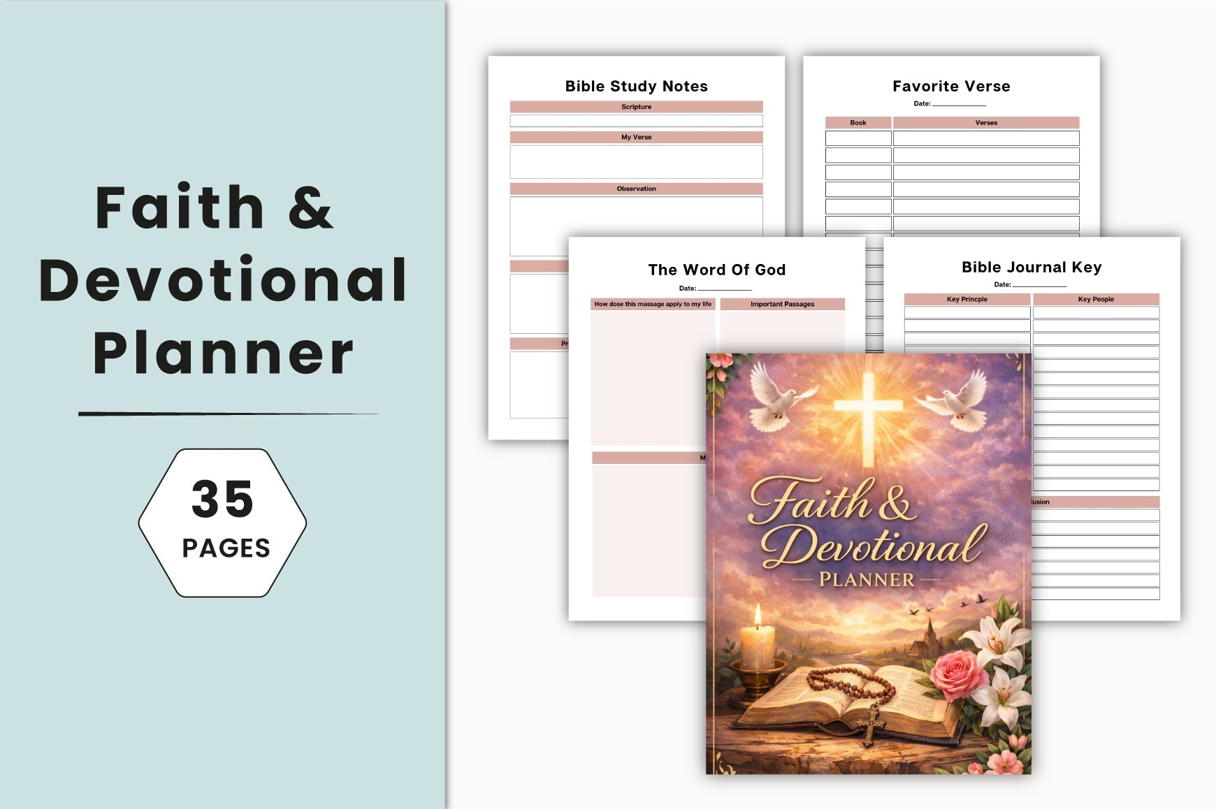 Faith Devotional Planner
