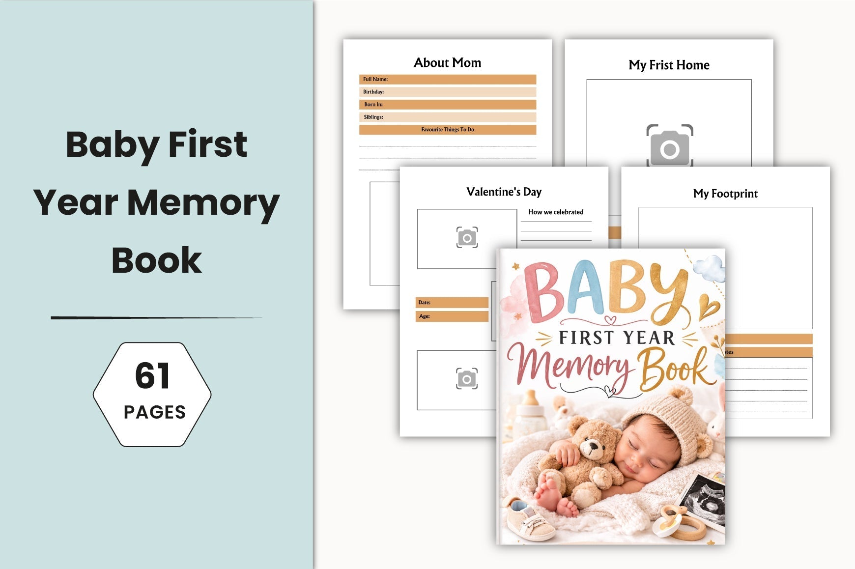 Baby's First Year Memory Planner