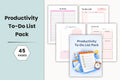 Productivity To-Do List Planner