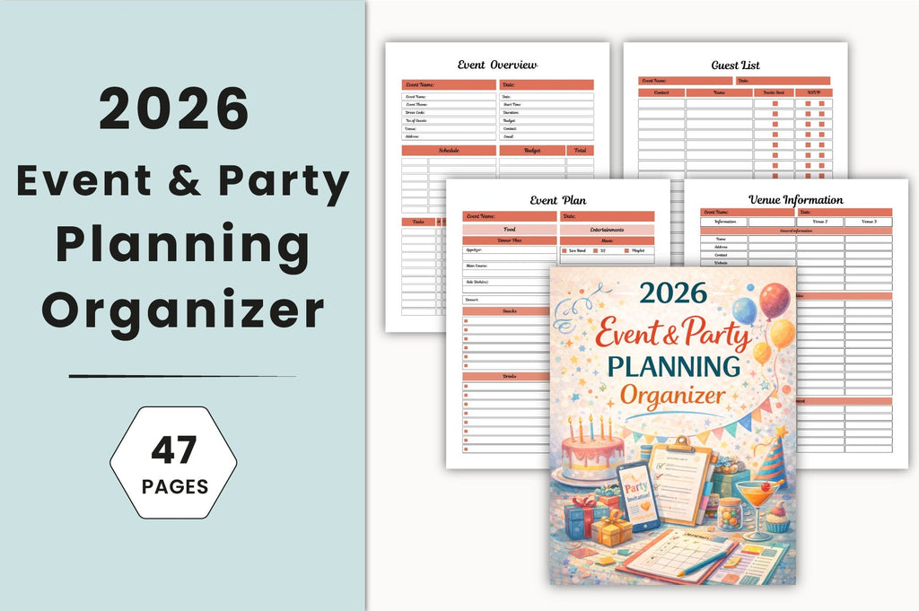 Event Party Planning Planner