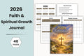 Faith Spiritual Growth Journal for Personal Reflection
