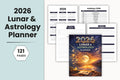 Lunar Astrology Planner