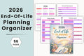 End of Life Planning Planner