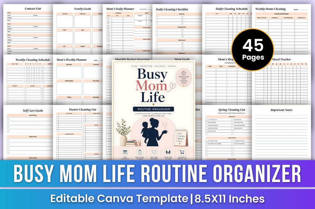 Busy Mom Life Routine