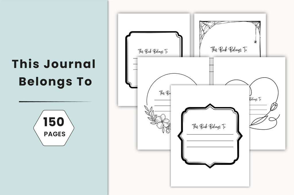 This Belongs To Journal