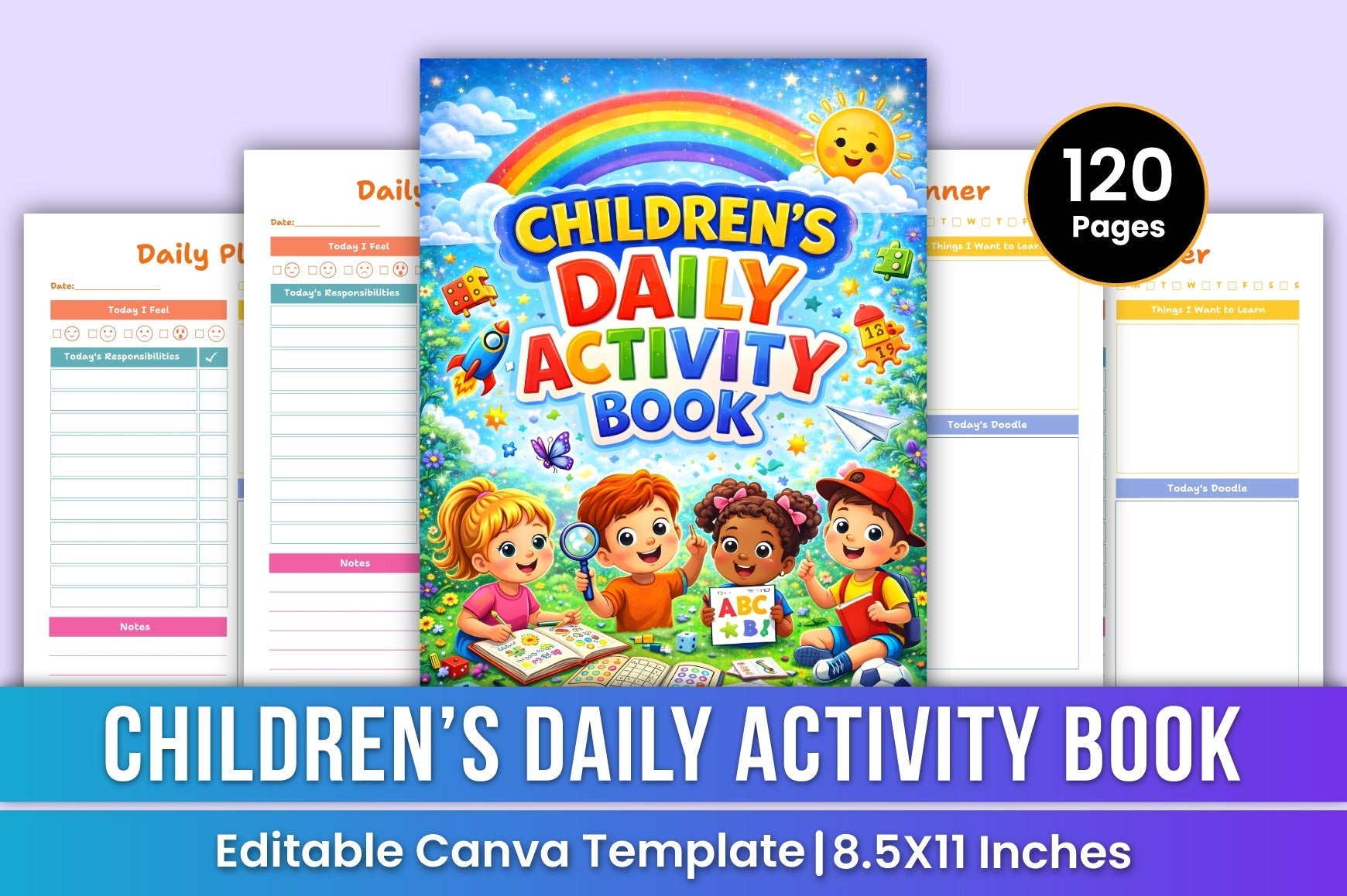 Children Daily Activity Book