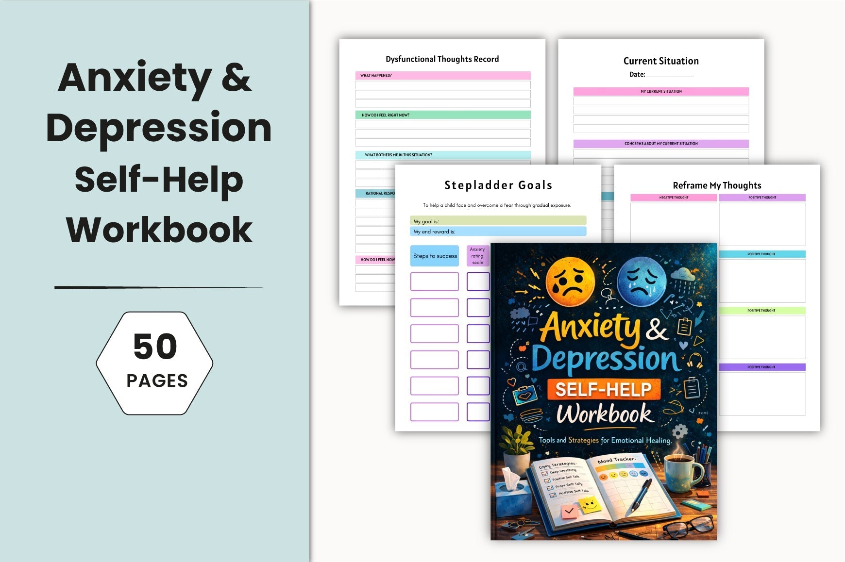 Anxiety and Depression Self-Help Workbook