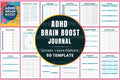 ADHD Printable Planner brain boost dashboard for focus and daily organization