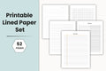 Lined Planner