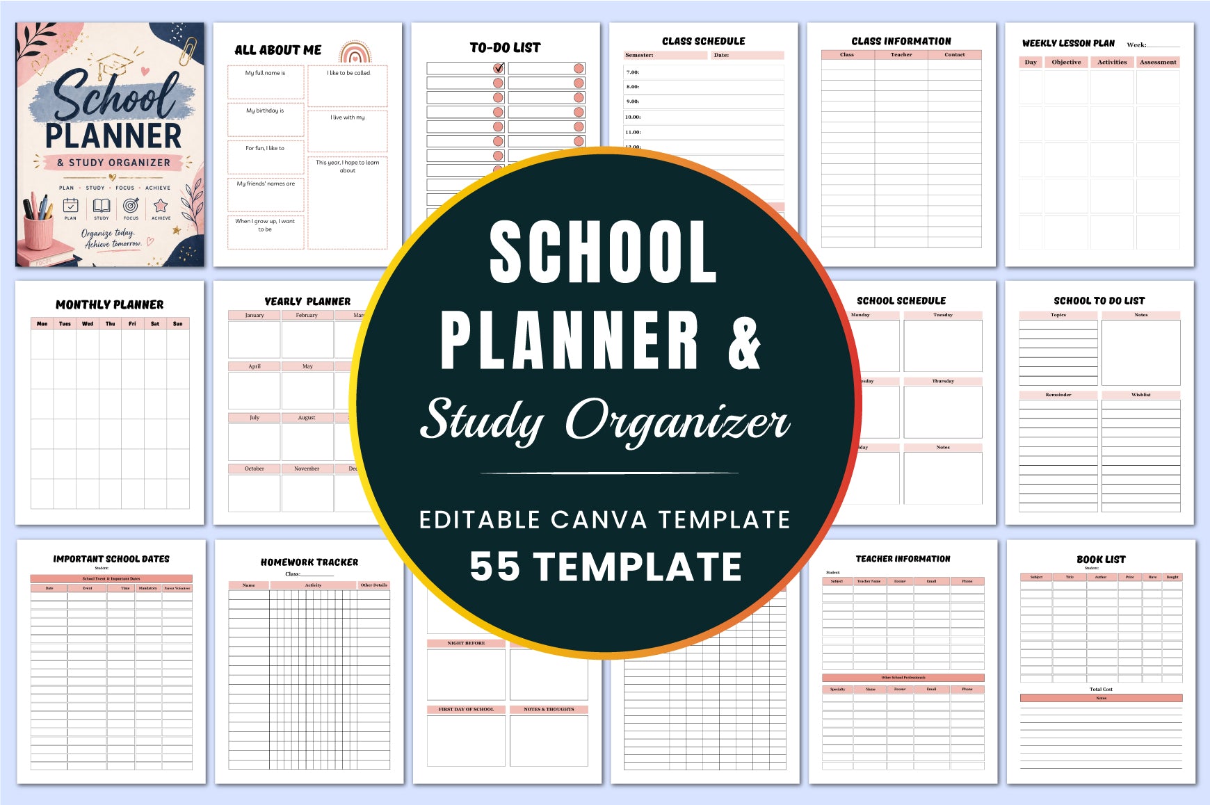 School Study Planner